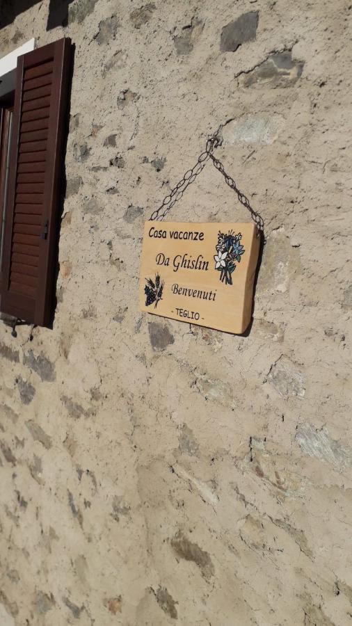 casa vacanza da ghislin Teglio Esterno foto